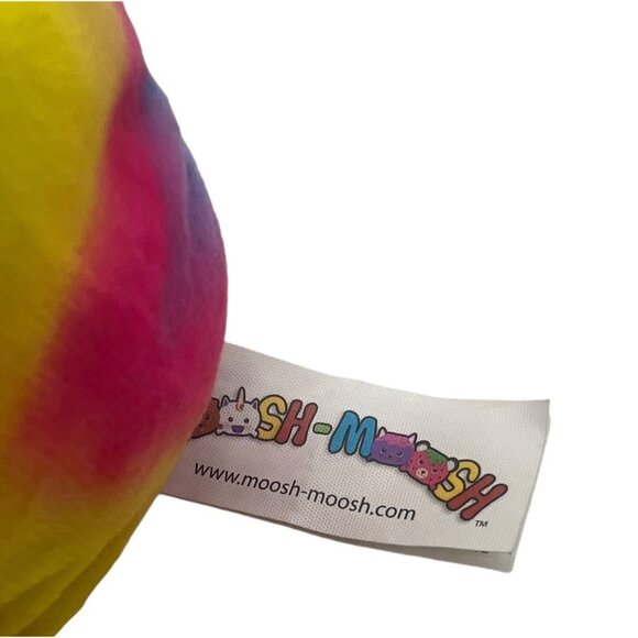 Moosh-Moosh Eve the Octopus Reversible Plush Toy Pink Tie-Dye Soft Cuddly - Picture 4 of 7